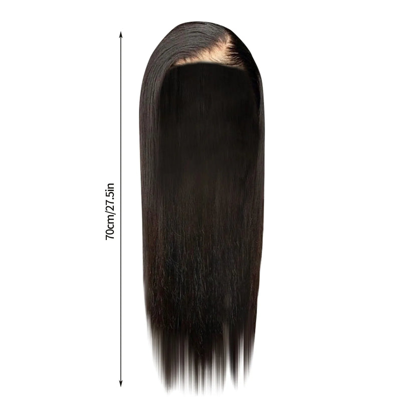 Peruca frontal de renda Cabelo humano pré-puxado